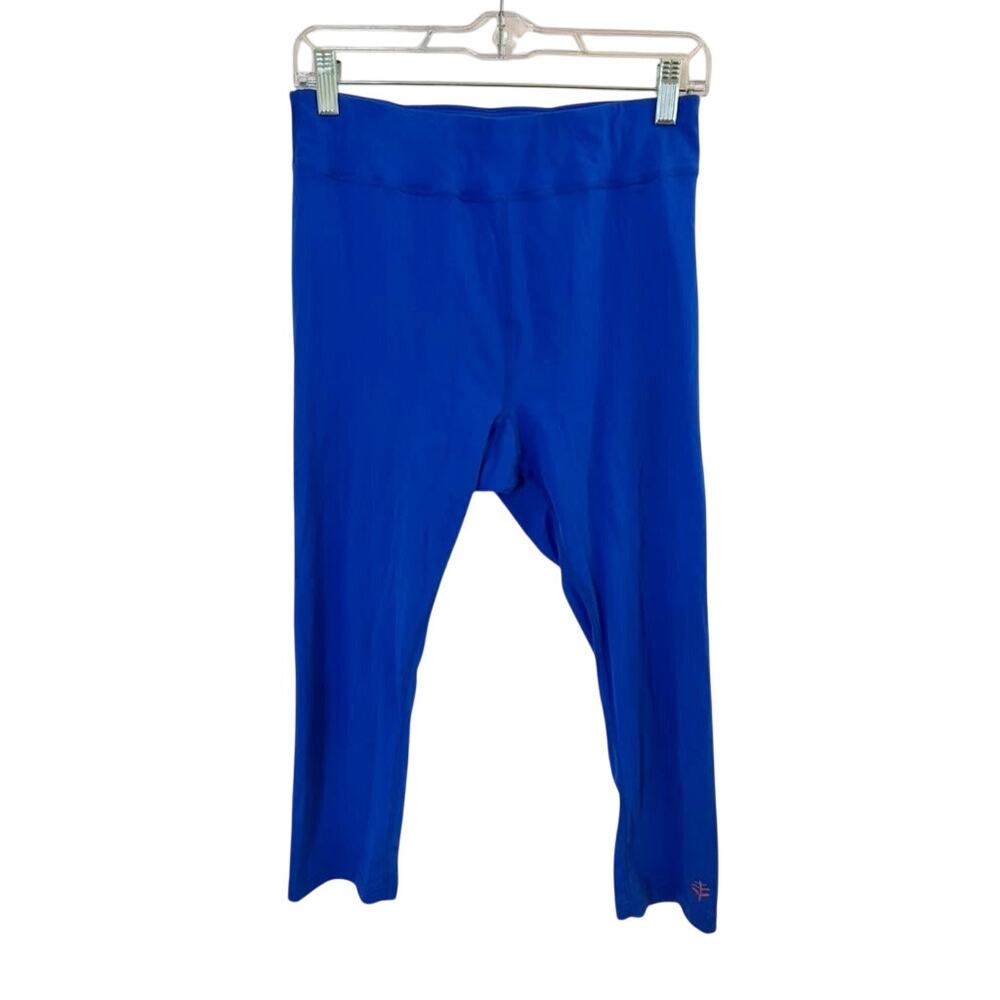 Coolibar Women's Capri in Royal Blue sz. S UPF 50+